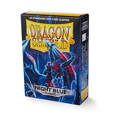 Arcane Tinmen Dragon Shield Standard Sleeves - Night Blue Xao (60 Sleeves) von Arcane Tinmen