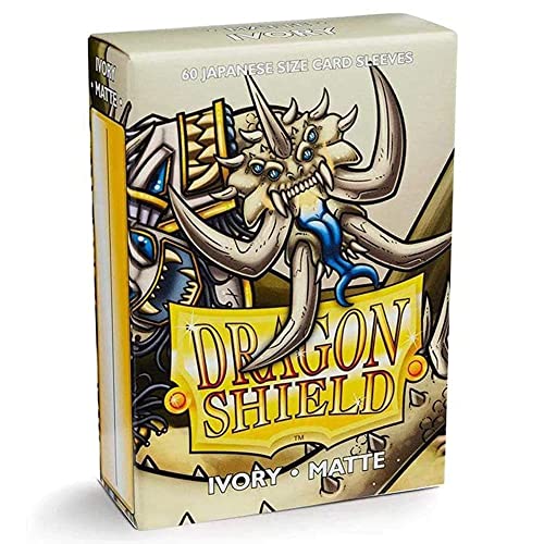 Dragon Shield AT-11117 Matte Japanese Size Sleeves 60pk-Ivory von Dragon Shield