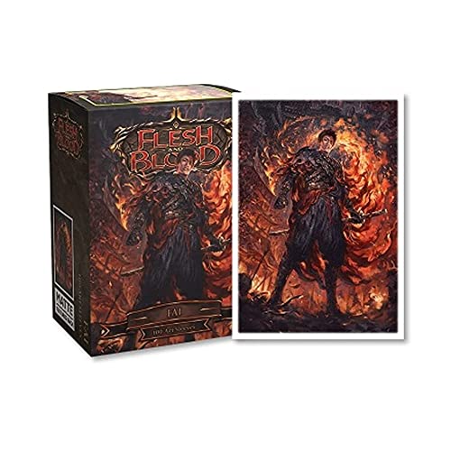 Dragon Shield Flesh and Blood Uprising - Matte Art Sleeves FAI (100 Sleeves) von Arcane Tinmen