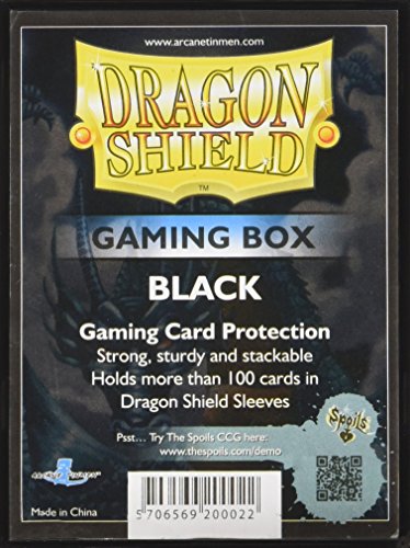 Dragon Shield Gaming Box 100+ (Schwarz) von Fantasy Flight Games