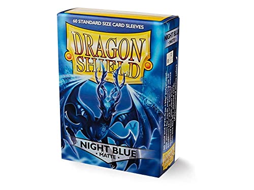Arcane Tinmen Dragon Shield Standard Matte Sleeves - Night Blue Xon (60 Sleeves) von Arcane Tinmen