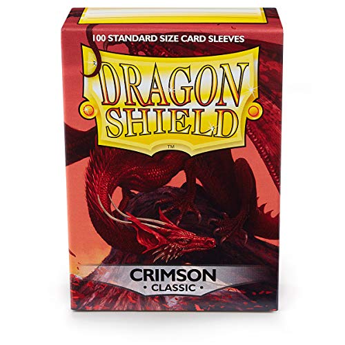 Dragon Shield - Classic Standard Size Sleeves 100Pk - Crimson, ART10021 von Dragon Shield