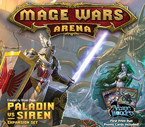 Arcane Wonders ARWWX3PS - Brettspiel Mage Wars Paladin vs. Siren Expansion Arcane Wonders ARWWX3PS - Brettspiel Mage Wars Paladin vs. Siren Expansion von Arcane Wonders