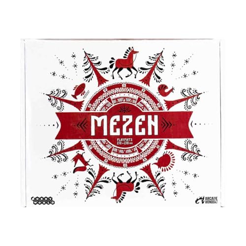 Arcane Wonders Mezen Playmat Set - Strategie-Brettspiel-Add-On - für 1 bis 5 Spieler und ab 8 Jahren Arcane Wonders Mezen Playmat Set - Strategie-Brettspiel-Add-On - für 1 bis 5 Spieler und ab 8 Jahren von Arcane Wonders