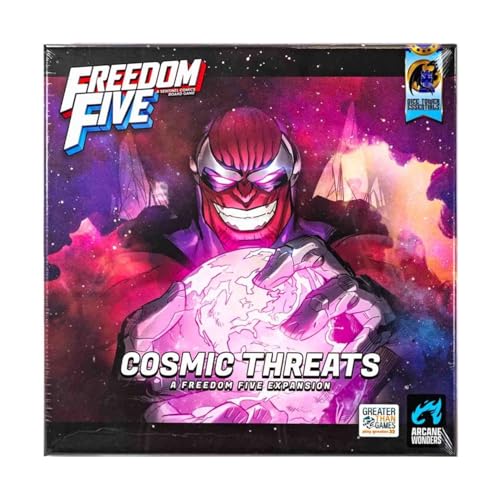 Freedom Five Cosmic Threats Retail, für 1–5 Spieler, ab 14 Jahren von Arcane Wonders