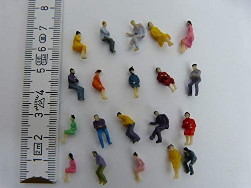 1.000 sitzende Figuren für Personenwagen H0 1.000 sitzende Figuren für Personenwagen H0 von Archifreunde