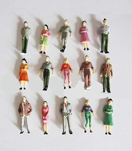 25 x Stehende Figuren für Modellbau 1:50, Modelleisenbahn Spur 0 25 x Stehende Figuren für Modellbau 1:50, Modelleisenbahn Spur 0 von Archifreunde