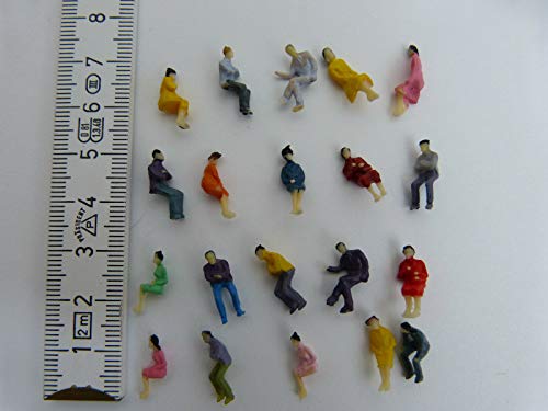 Archifreunde 500 sitzende Figuren für Personenwagen H0, ohne Sitzreihen!!! Archifreunde 500 sitzende Figuren für Personenwagen H0, ohne Sitzreihen!!! von Archifreunde