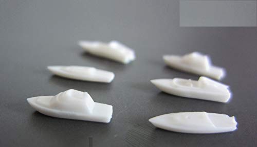6 x Modell Schiff Boat 9mm -15mm, weiß unbemalt, Modellbau 1:500 6 x Modell Schiff Boat 9mm -15mm, weiß unbemalt, Modellbau 1:500 von Archifreunde