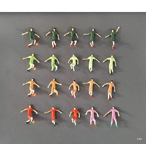 ARCHIFREUNDE 6 x Modell Figuren Fussballspieler für Modellbau 1:50, Modelleisenbahn Spur 0 ARCHIFREUNDE 6 x Modell Figuren Fussballspieler für Modellbau 1:50, Modelleisenbahn Spur 0 von Archifreunde