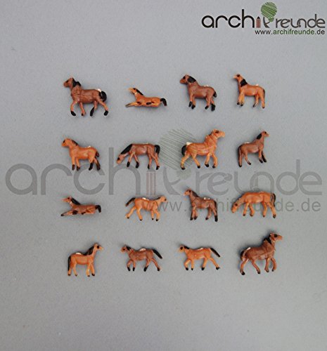 10 x Modell Pferde handbemalt für Bauernhof Modellbau 1:150 Modelleisenbahn Spur N 10 x Modell Pferde handbemalt für Bauernhof Modellbau 1:150 Modelleisenbahn Spur N von Archifreunde
