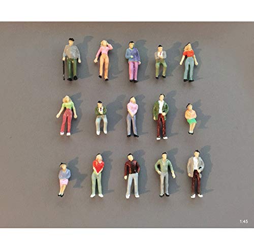 ARCHIFREUNDE 15 x Modell Figuren Handbemalt Modellbau 1:45 Modelleisenbahn Spur 0 ARCHIFREUNDE 15 x Modell Figuren Handbemalt Modellbau 1:45 Modelleisenbahn Spur 0 von ARCHIFREUNDE