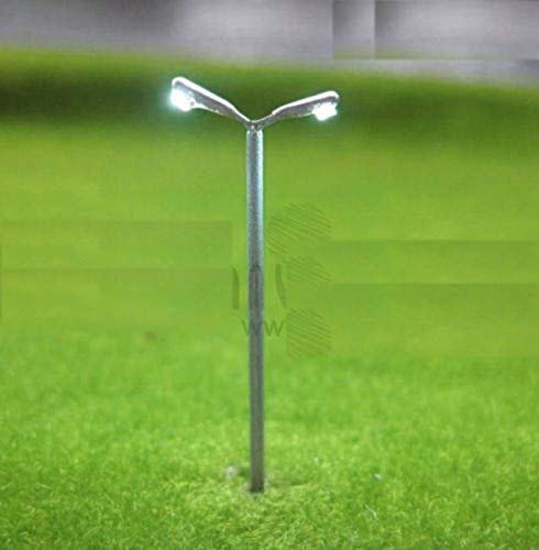 Archifreunde 5 x Modell Straßenlampe mit 2 Lampen 4cm Modelleisenbahn Spur Z 1:300-1:200 Archifreunde 5 x Modell Straßenlampe mit 2 Lampen 4cm Modelleisenbahn Spur Z 1:300-1:200 von Archifreunde