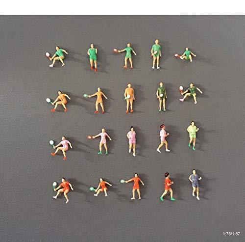 ARCHIFREUNDE 7 x Modell Sportler Sport Figuren joggen tennisspielen Läufer Tennisspieler 1:75/1:87 Modelleisenbahn Spur 00 / SpurH0 ARCHIFREUNDE 7 x Modell Sportler Sport Figuren joggen tennisspielen Läufer Tennisspieler 1:75/1:87 Modelleisenbahn Spur 00 / SpurH0 von ARCHIFREUNDE