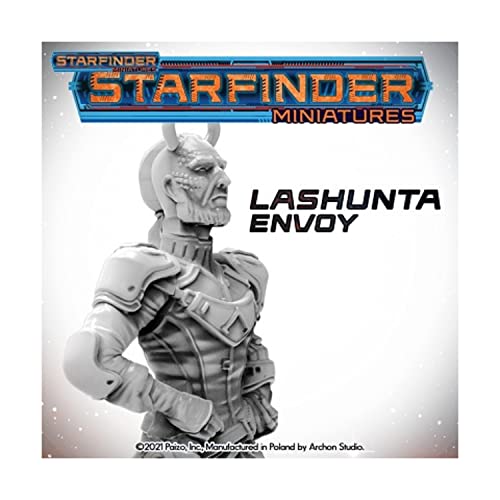 Archan Studio Starfinder unlackierte Miniaturen: Lashunta Envoy, 32 mm, unlackierte Kunststoff-Miniaturen – für Kinder und Erwachsene ab 14 Jahren Archan Studio Starfinder unlackierte Miniaturen: Lashunta Envoy, 32 mm, unlackierte Kunststoff-Miniaturen – für Kinder und Erwachsene ab 14 Jahren von Archon Studio