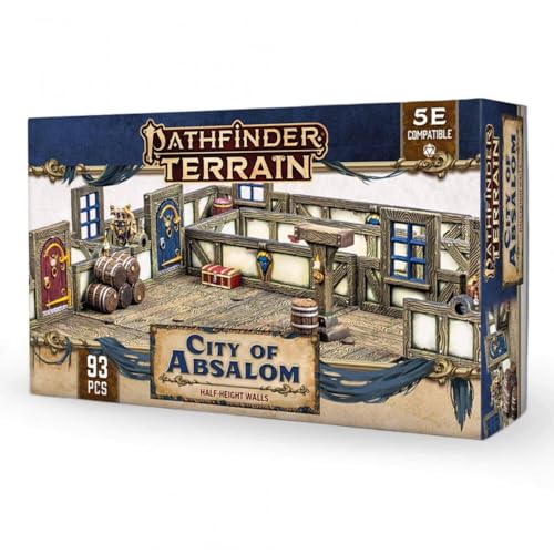 Archon Studio Pathfinder Terrain: City of Absalom Half-Height Walls - EN Archon Studio Pathfinder Terrain: City of Absalom Half-Height Walls - EN von Archon Studio