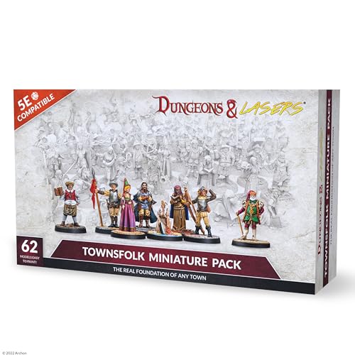 Archon Studio 89812 Townsfolk Miniature Pack Zubehör, Mehrfarbig, One Size Archon Studio 89812 Townsfolk Miniature Pack Zubehör, Mehrfarbig, One Size von Archon Studio