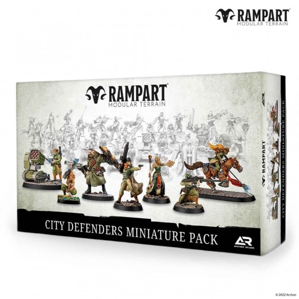 'City Defenders Miniature Pack' von Archon Studio