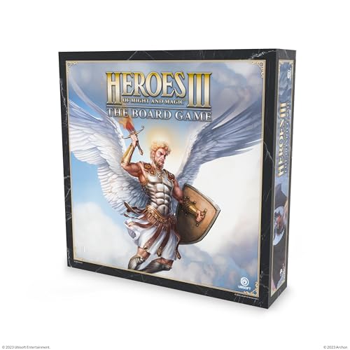 Heroes of Might & Magic III Das Brettspiel – Tischstrategie-RPG für 1–4 Spieler, enthält 6 Helden-Miniaturen, ab 14 Jahren (Englisch) von Archon Studio