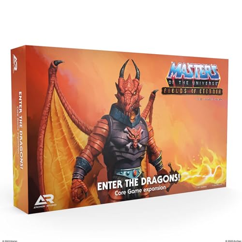 Masters of The Universe Enter The Dragons Erweiterungsset für Felder von Eternia, Brettspiel, für 1-6 Spieler, ab 14 Jahren Masters of The Universe Enter The Dragons Erweiterungsset für Felder von Eternia, Brettspiel, für 1-6 Spieler, ab 14 Jahren von Archon Studio