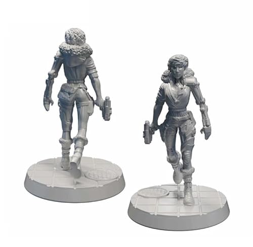 Starfinder Miniaturen – Human Spacefarer Sci-Fi RPG Miniatures – Brettspielfigur für Starfinder & DND – bereit zum Malen, Rollenspiele, Kriegsspiele und Sammler Archon Starfinder Miniaturen – Human Spacefarer Sci-Fi RPG Miniatures – Brettspielfigur für Starfinder & DND – bereit zum Malen, Rollenspiele, Kriegsspiele und Sammler Archon von Archon Studio