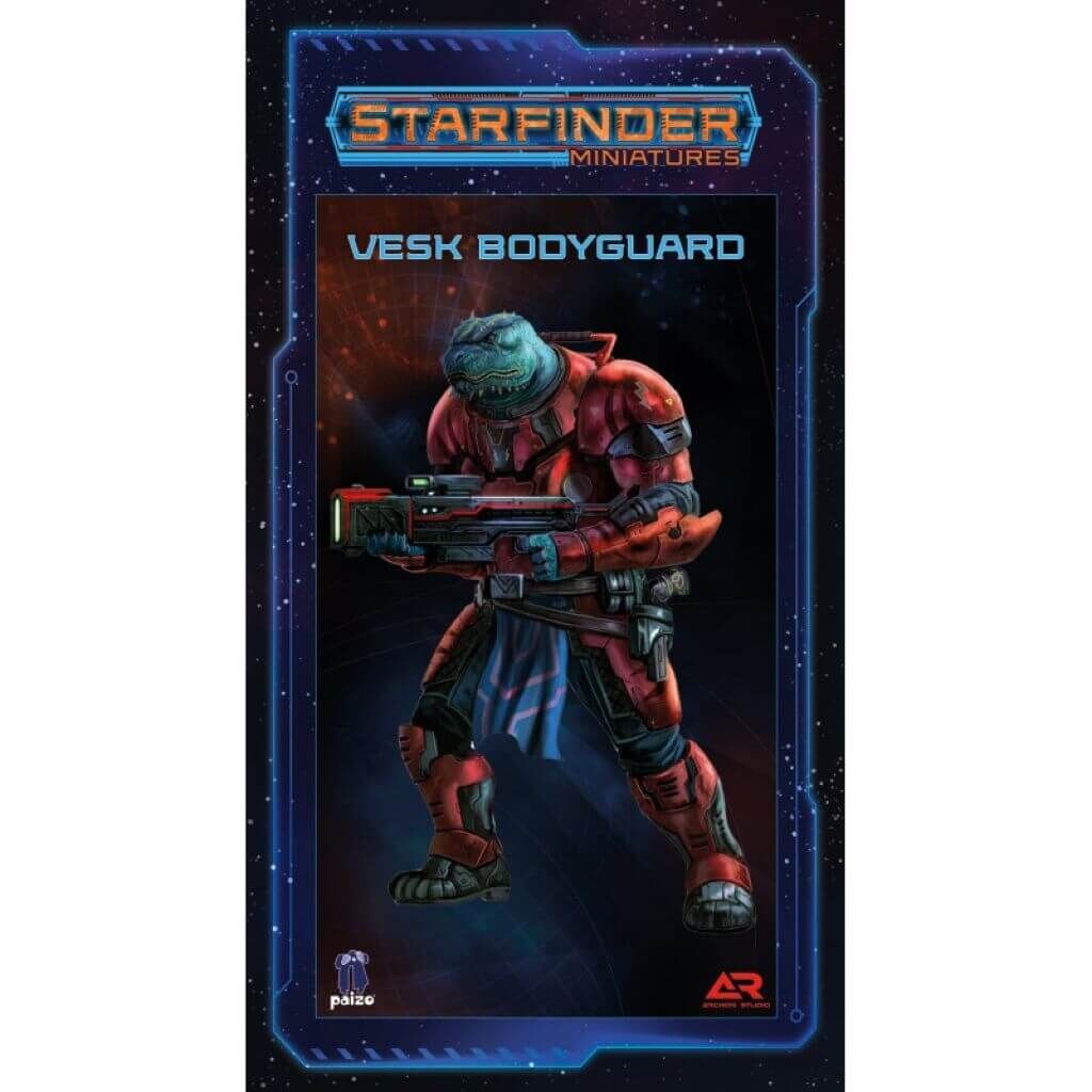 'Starfinder Miniatures: Vesk Bodyguard' von Archon Studio