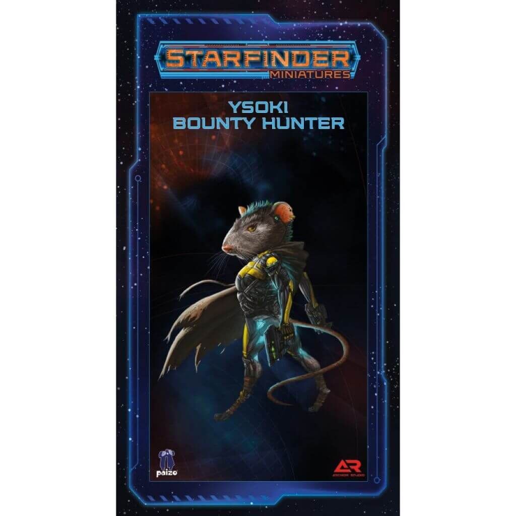'Starfinder Miniatures: Ysoki Female Bounty Hunter' von Archon Studio