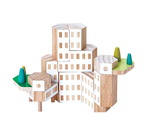 Areaware Blockitecture - Wooden Architecture Blocks Garden Areaware Blockitecture - Wooden Architecture Blocks Garden von Areaware