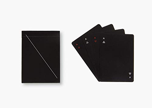 MINIM Playing Cards, Black by Areaware MINIM Playing Cards, Black by Areaware von Areaware