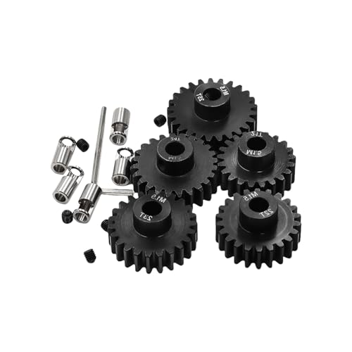 Arecobticy Motorgetriebe aus Legierung, 8 mm Schaft, geeignet für 1,5 Modi, starke Chromoly-Stahl-Ritzel, Getriebe für ferngesteuerte starke Stahl-Getriebe-Upgrades Arecobticy Motorgetriebe aus Legierung, 8 mm Schaft, geeignet für 1,5 Modi, starke Chromoly-Stahl-Ritzel, Getriebe für ferngesteuerte starke Stahl-Getriebe-Upgrades von Arecobticy