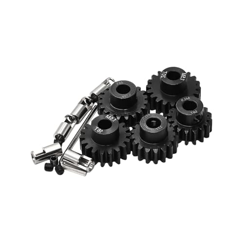 Arecobticy Motorgetriebe aus Legierung, 8 mm Schaft, geeignet für 1,5 Modi, starke Chromoly-Stahl-Ritzel, Getriebe für ferngesteuerte starke Stahl-Getriebe-Upgrades Arecobticy Motorgetriebe aus Legierung, 8 mm Schaft, geeignet für 1,5 Modi, starke Chromoly-Stahl-Ritzel, Getriebe für ferngesteuerte starke Stahl-Getriebe-Upgrades von Arecobticy