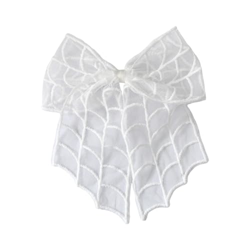 Fledermaus-Haarspange für Damen, Halloween, Cosplay, süße Kopfbedeckung, bestickter Tüll, Schleier, Schleife, Dekoration, Gothic, Spitze, Schleifen, Halloween von Arecobticy
