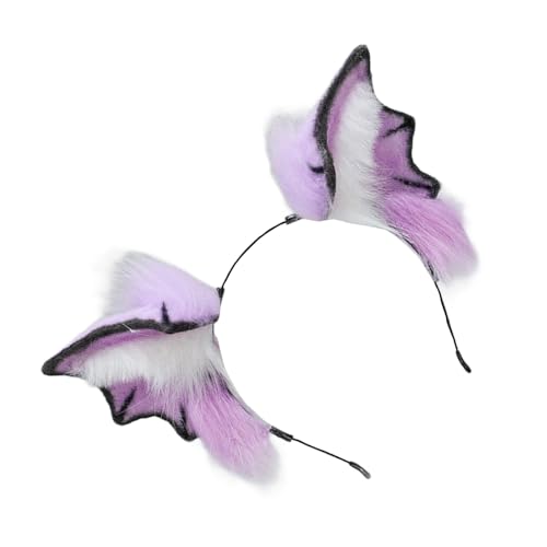 Handgefertigte Blutsauger-Haarspange, Fledermäuse, Anime, Festival, Haarteil, Halloween, Haarband für Kostüm, Anime-Liebhaber, handgefertigte, realistische Tierohren, Kopfschmuck von Arecobticy