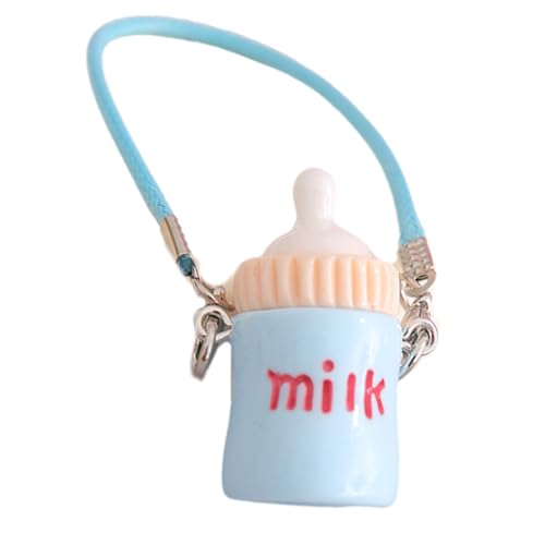 Modisches Miniatur-Puppenhäuser-Accessoire, Schlüsselanhänger, Charm-Anhänger, tragbares Flaschenzubehör für Mädchen, Sammlung, Puppen-Outfit-Zubehör Modisches Miniatur-Puppenhäuser-Accessoire, Schlüsselanhänger, Charm-Anhänger, tragbares Flaschenzubehör für Mädchen, Sammlung, Puppen-Outfit-Zubehör von Arecobticy