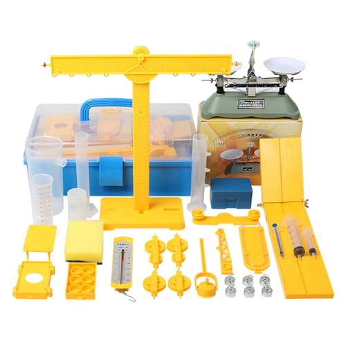Umfassendes Mechanik Experimentierkasten Set Physik Mechanik Demonstration Werkzeug Tragbare Physik Dynamik Lehrhilfe Outdoor Experimentierset von Arecobticy