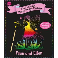 Mein schönster Krickel-Kratz-Malblock - Feen und Elfen von Arena Verlag GmbH