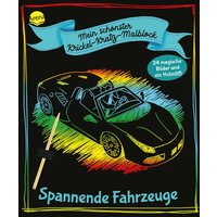 Mein schönster Krickel-Kratz-Malblock - Spannende Fahrzeuge Mein schönster Krickel-Kratz-Malblock - Spannende Fahrzeuge von Arena Verlag