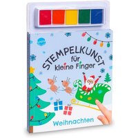 Stempelkunst für kleine Finger. Weihnachten von Arena Verlag