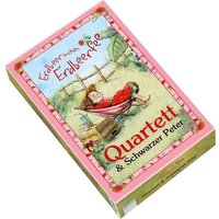 Erdbeerinchen-Quartett und schwarzer Peter Erdbeerinchen-Quartett und schwarzer Peter von Arena Verlag Non Books