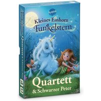 Arena Verlag - Kleines Einhorn Funkelstern – Quartett & Schwarzer Peter Arena Verlag - Kleines Einhorn Funkelstern – Quartett & Schwarzer Peter von Arena Verlag
