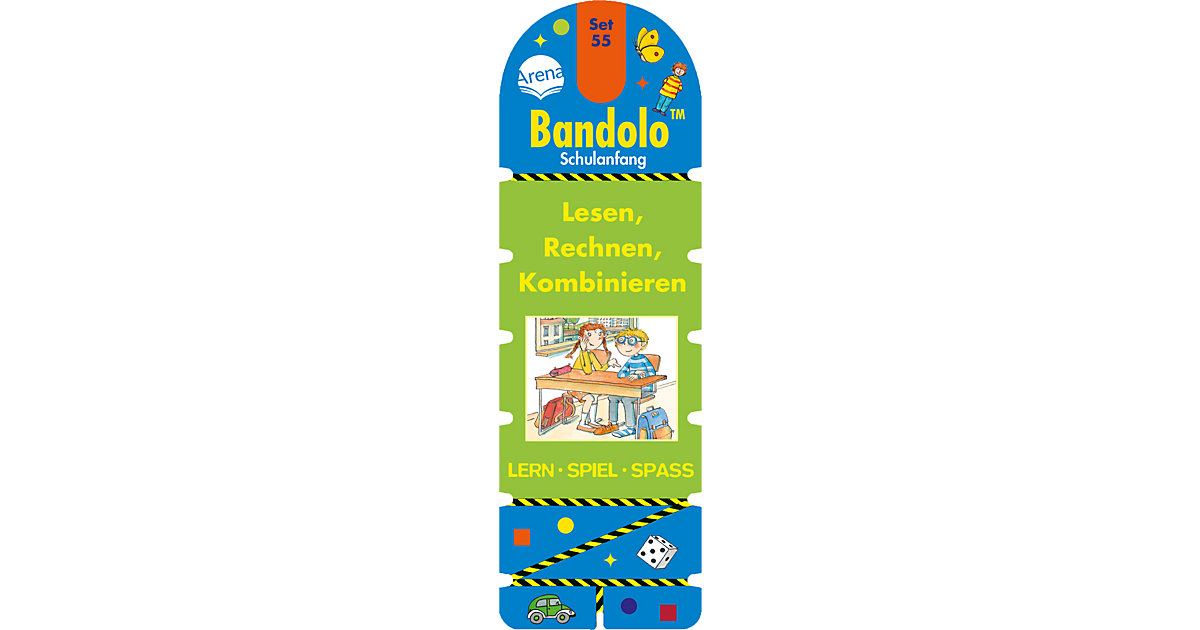 Buch - Bandolino Set 55: Lesen, Rechnen, Kombinieren von Arena Verlag