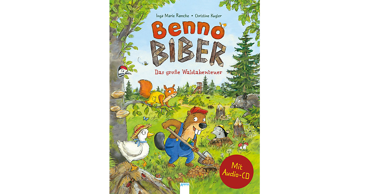 Buch - Benno Biber. Das große Waldabenteuer von Arena Verlag