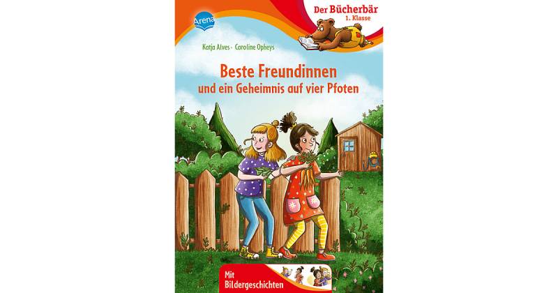 Buch - Beste Freundinnen und ein Geheimnis auf vier Pfoten von Arena Verlag