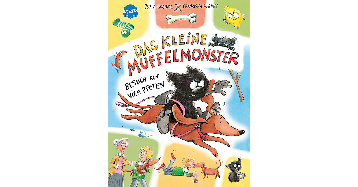 Buch - Das kleine Muffelmonster (2). Besuch auf vier Pfoten von Arena Verlag