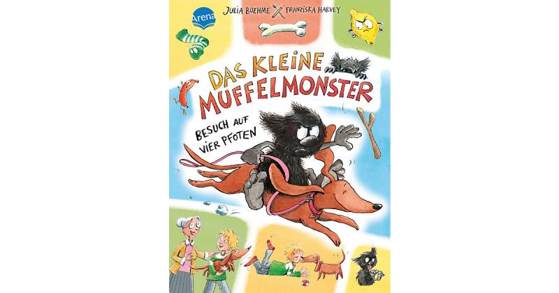 Buch - Das kleine Muffelmonster (2). Besuch auf vier Pfoten von Arena Verlag