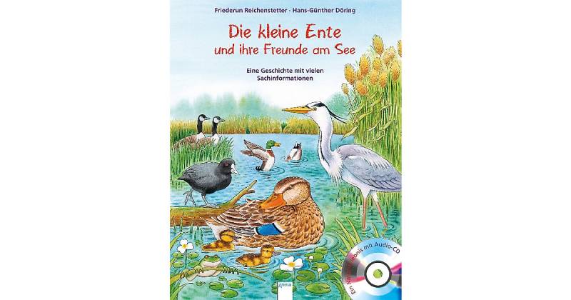 Buch - Die kleine Ente und ihre Freunde am See, mit Audio-CD von Arena Verlag