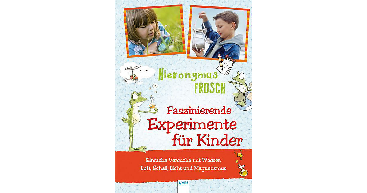 Buch - Experimente mit Hieronymus Frosch von Arena Verlag