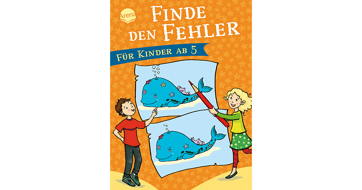 Buch - Finde den Fehler. Für Kinder ab 5 Buch - Finde den Fehler. Für Kinder ab 5 von Arena Verlag