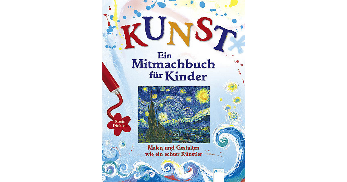 Buch - KUNST - Ein Mitmachbuch Kinder  Kinder von Arena Verlag