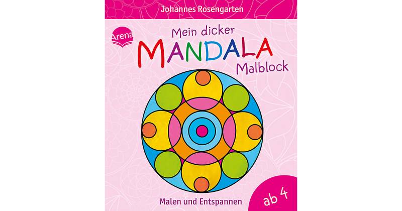 Buch - Mein dicker Mandala-Malblock von Arena Verlag